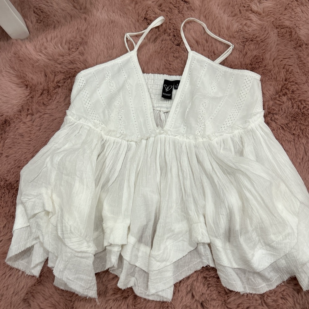 Windsor White Camisole Top